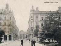 Katančićeva ulica, oko 1910. godine